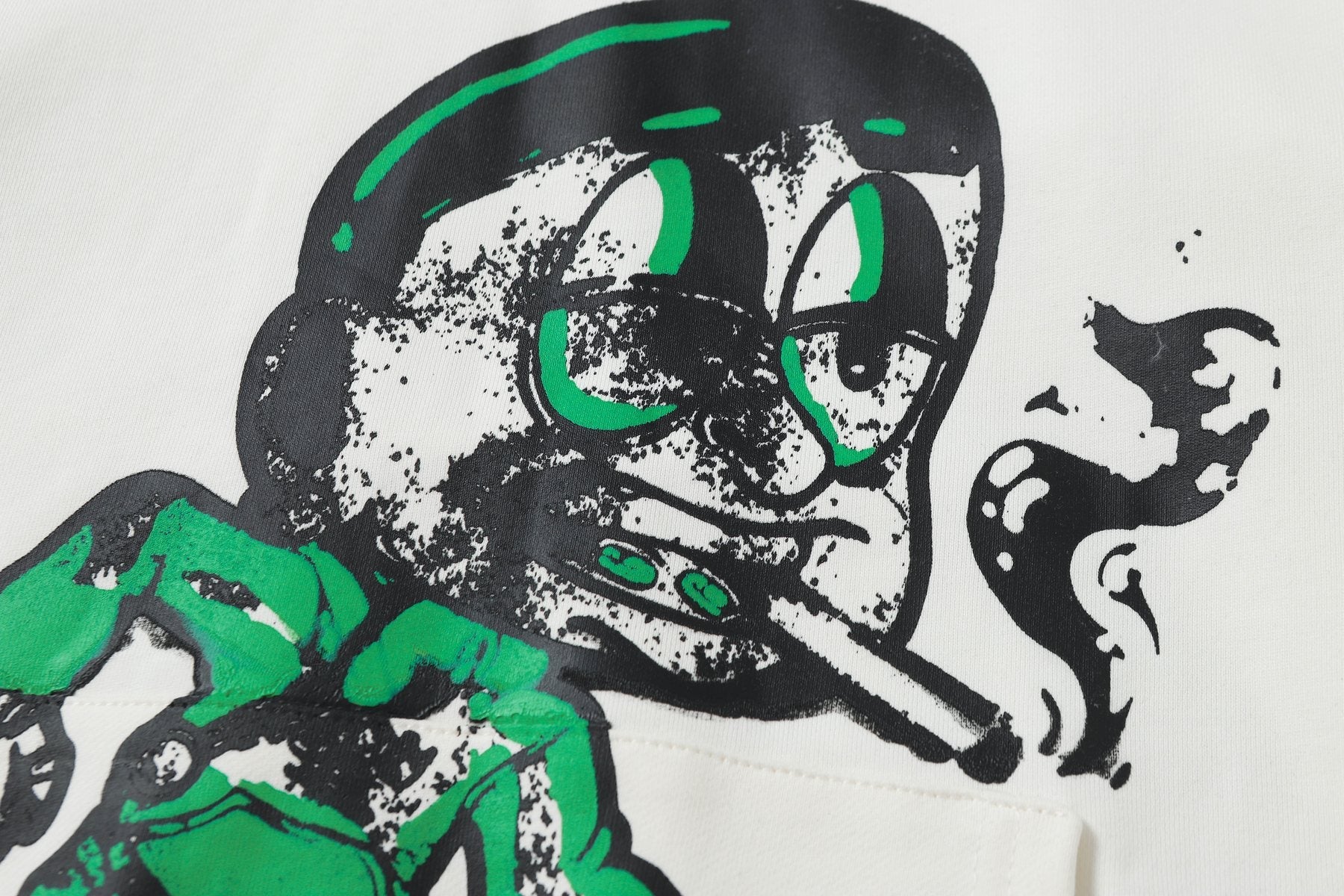 THAT'S A AWFUL LOT OF COUGH SYRUP Tomorrow Star Graphic Hoodie — detail