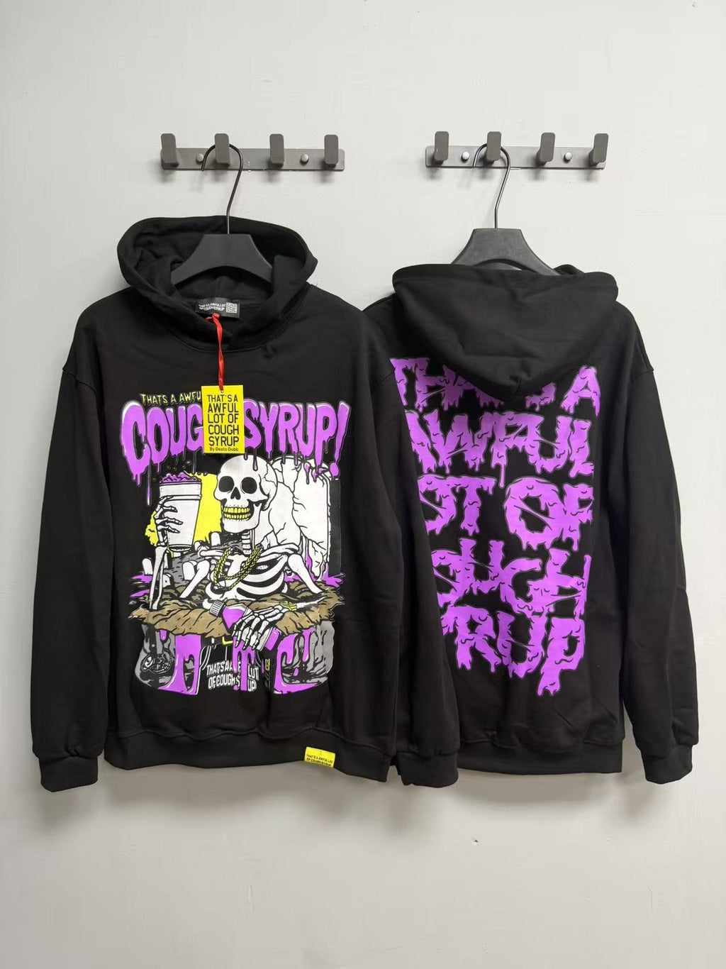 THAT'S A AWFUL LOT OF COUGH SYRUP Tomorrow Star Graphic Hoodie — context