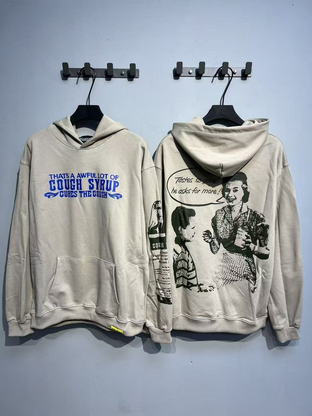 THAT'S A AWFUL LOT OF COUGH SYRUP Tomorrow's Star Graphic Hoodie — context