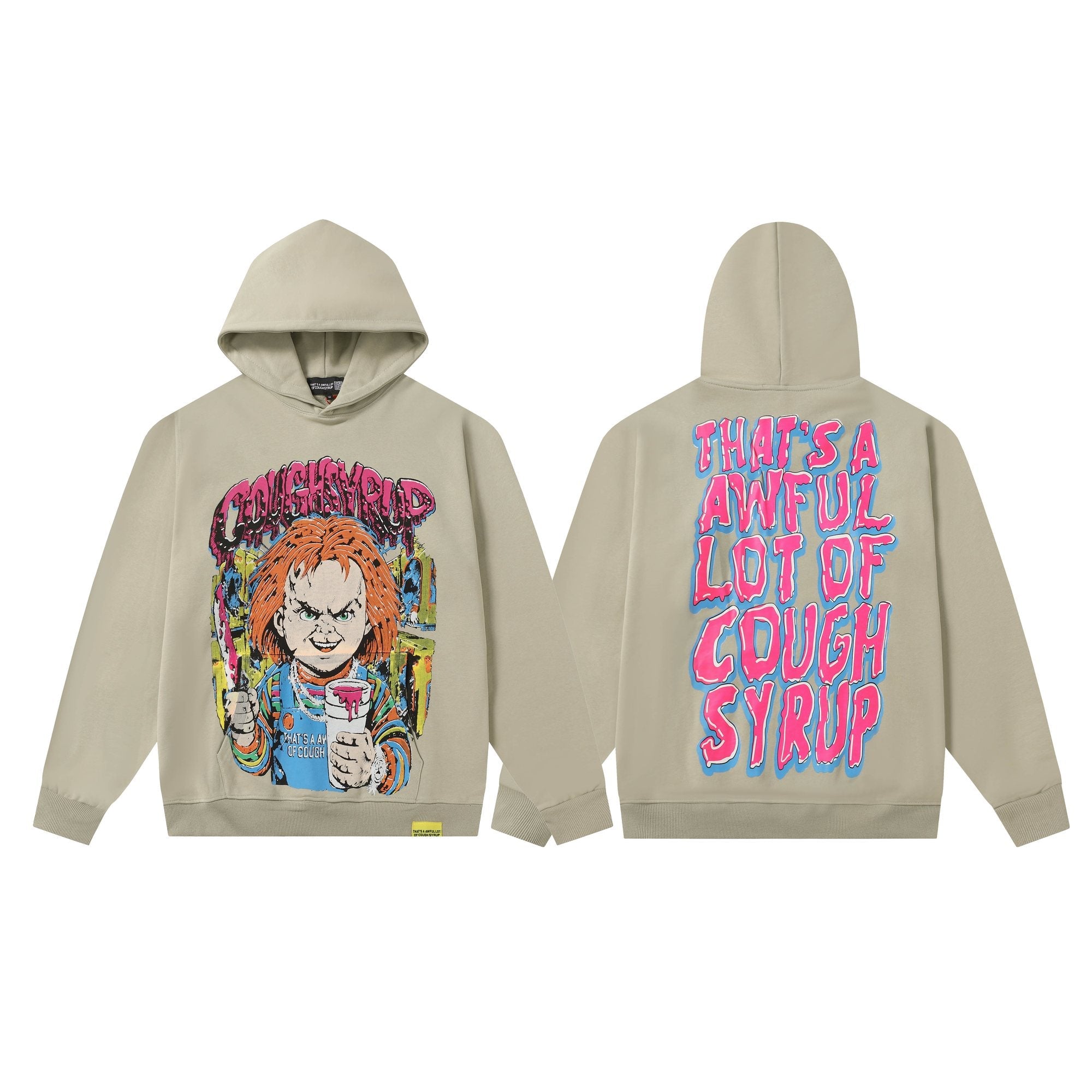THAT'S A AWFUL LOT OF COUGH SYRUP Star Graphic Hoodie — hero