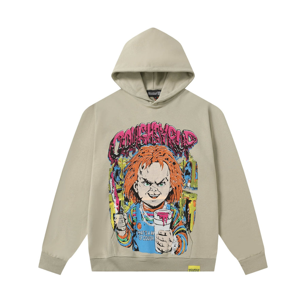 THAT'S A AWFUL LOT OF COUGH SYRUP Star Graphic Hoodie — front