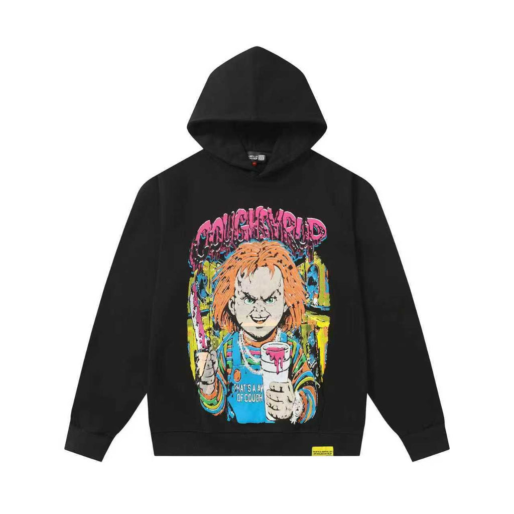 THAT'S A AWFUL LOT OF COUGH SYRUP Star Graphic Hoodie — front
