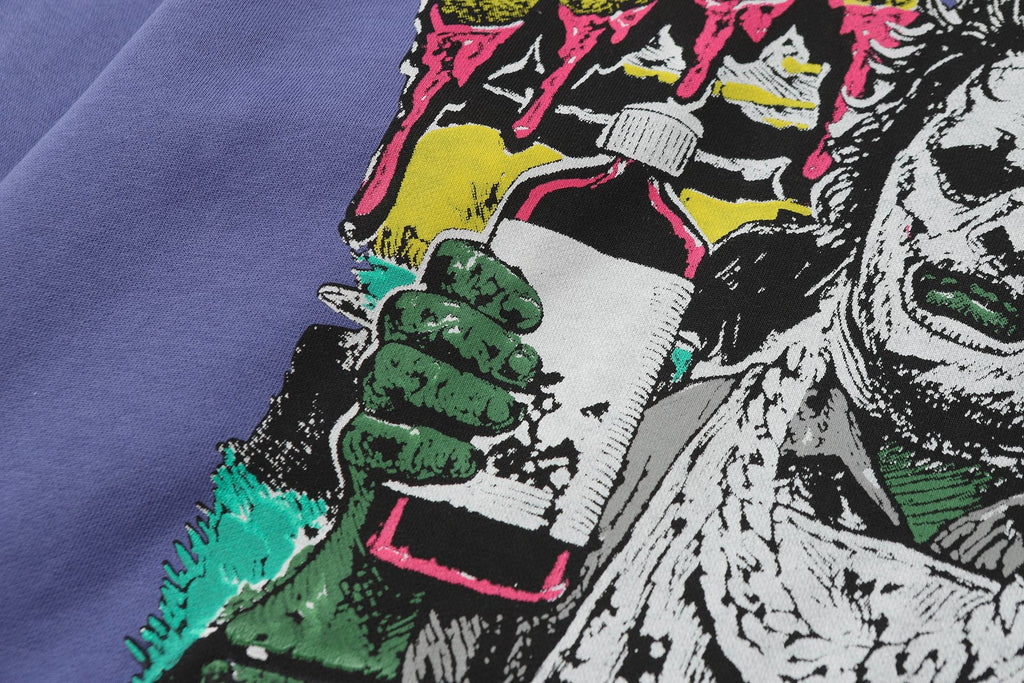 THAT'S A AWFUL LOT OF COUGH SYRUP Tomorrow Star Graphic Hoodie — detail