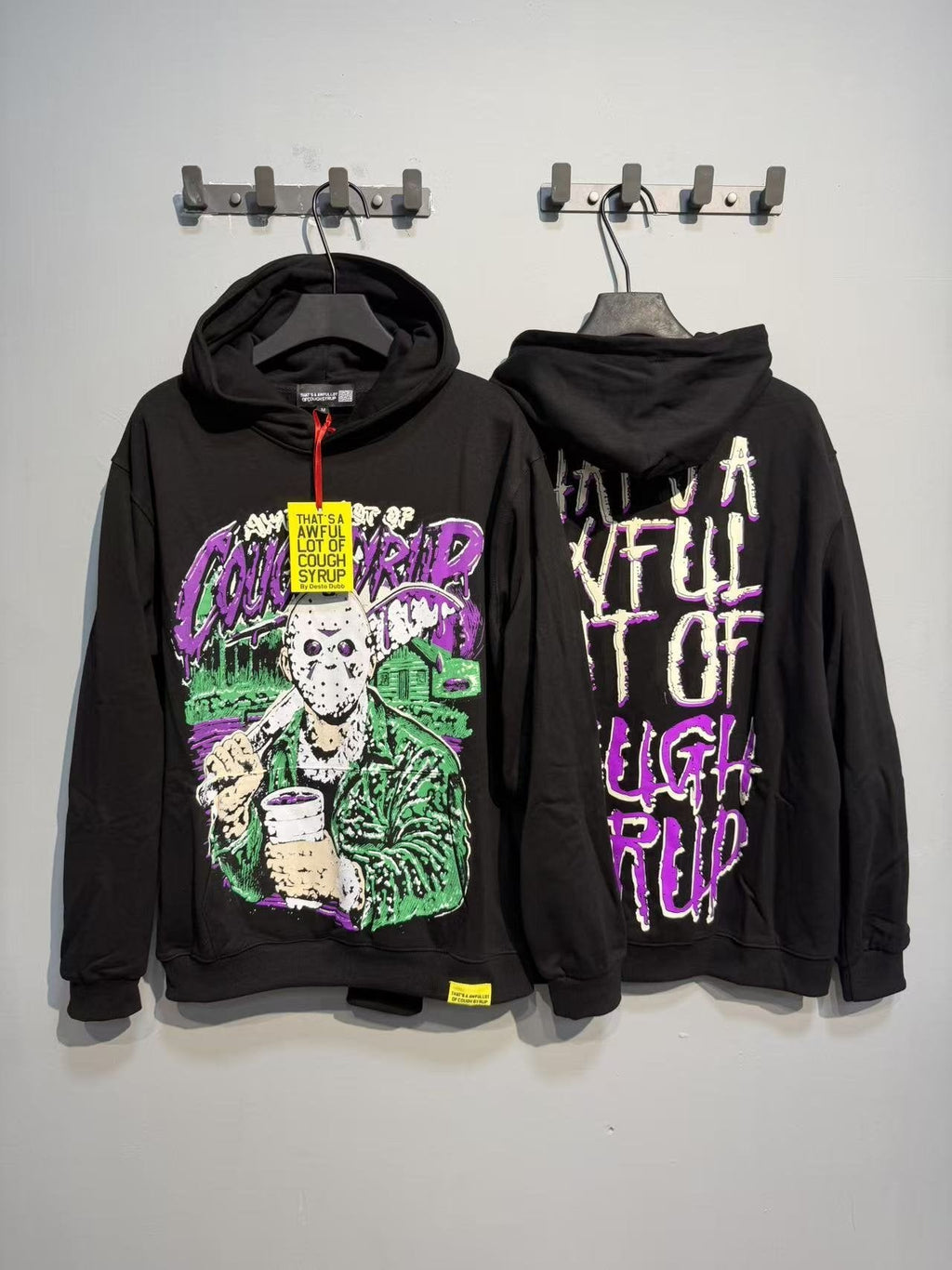 THAT'S A AWFUL LOT OF COUGH SYRUP Tomorrow Star Graphic Hoodie — context