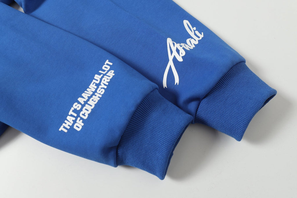 THAT'S A AWFUL LOT OF COUGH SYRUP Star Graphic Pullover Hoodie — detail