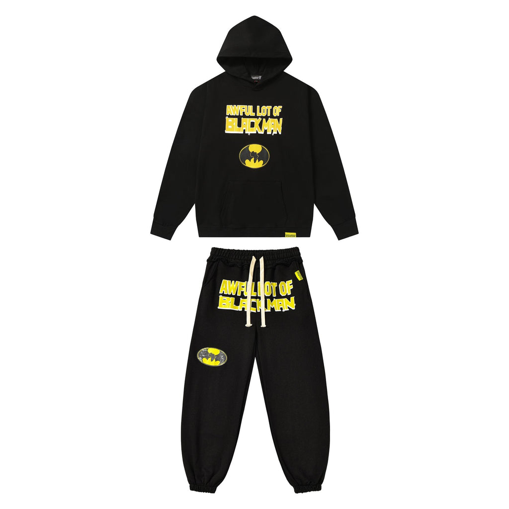 THAT'S A AWFUL LOT OF COUGH SYRUP Rising Star Graphic Hoodie & Sweatpants Set — front