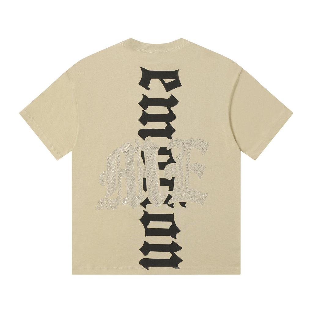 MIXED EMOTION Godspeed Rhinestone Graphic T-Shirt — back