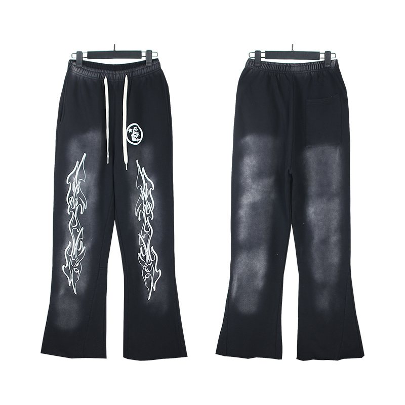 Hellstar Washed Flared Sweatpants — front