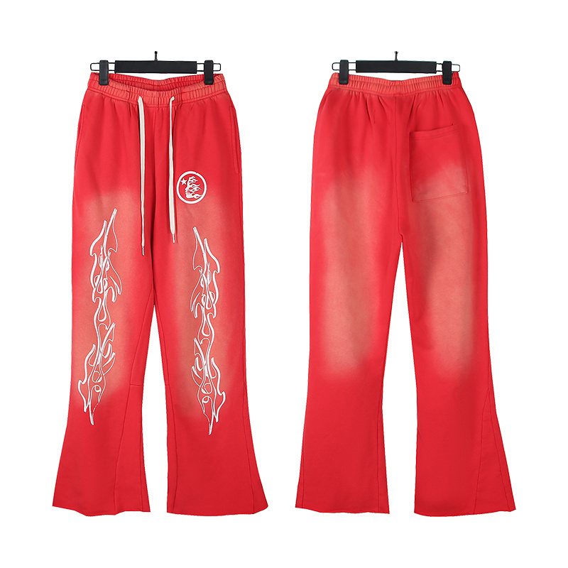 Hellstar Washed Flared Sweatpants — front
