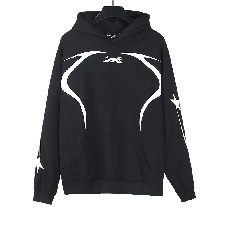 Hellstar Star & Flame Graphic Hoodie — hero