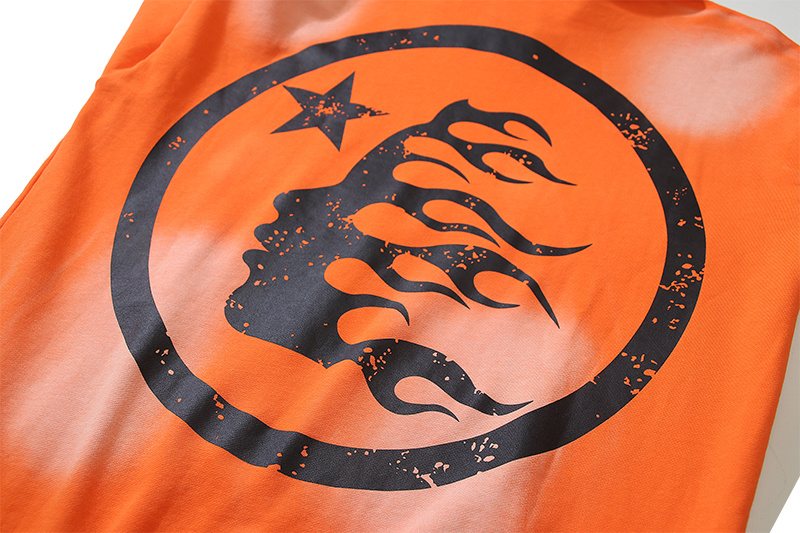 Hellstar Washed Graphic Hoodie — detail