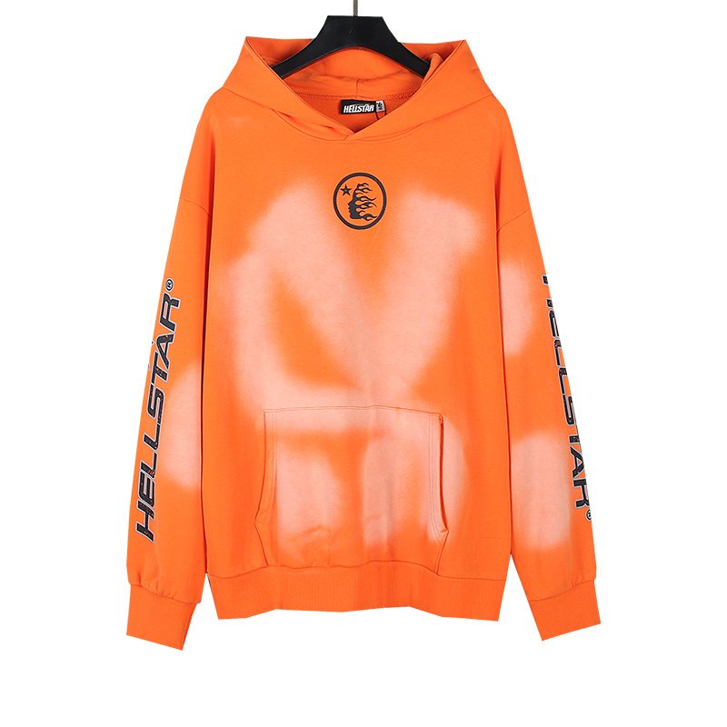 Hellstar Washed Graphic Hoodie — front