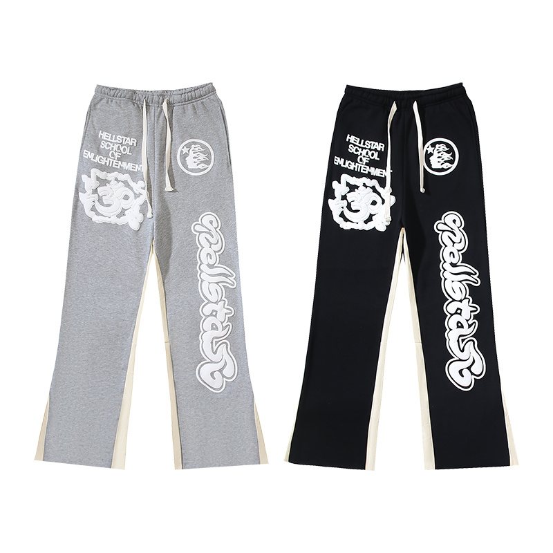 Hellstar School of Enlightenment Micro-Flare Sweatpants — comparison