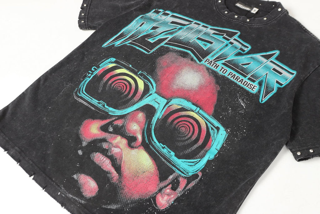 Hellstar Path to Paradise Graphic T-Shirt — detail