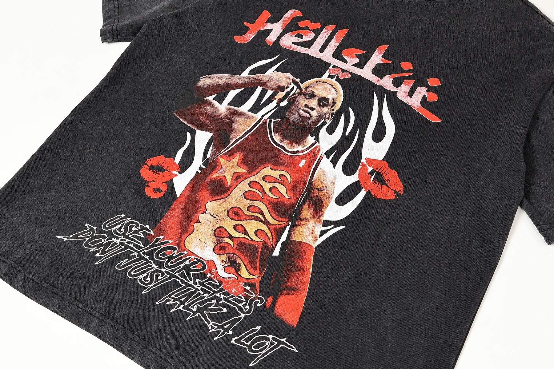 Hellstar NFC Graphic Short-Sleeve T-Shirt — detail