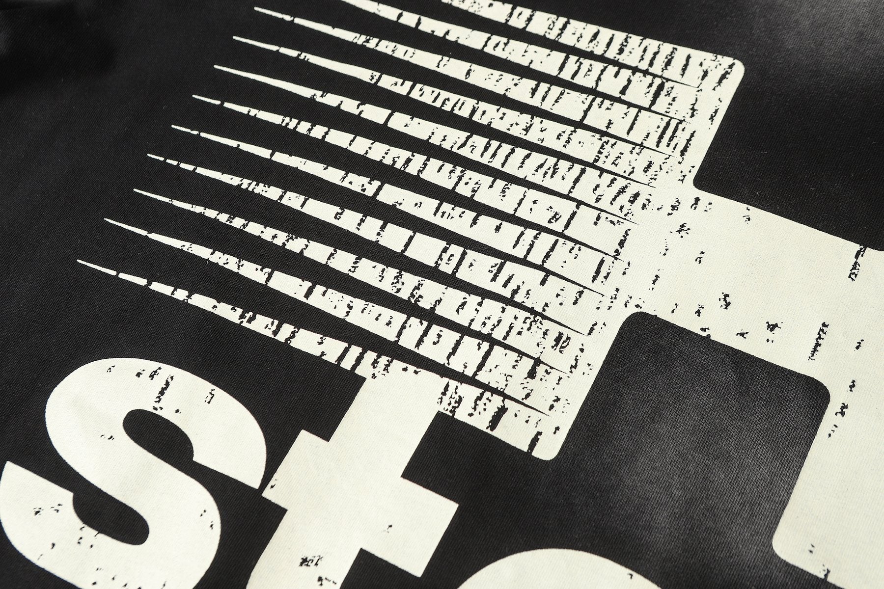 Hellstar White H Graphic Short-Sleeve T-Shirt — detail