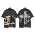 Godspeed Distressed Rhinestone Graphic T-Shirt — hero