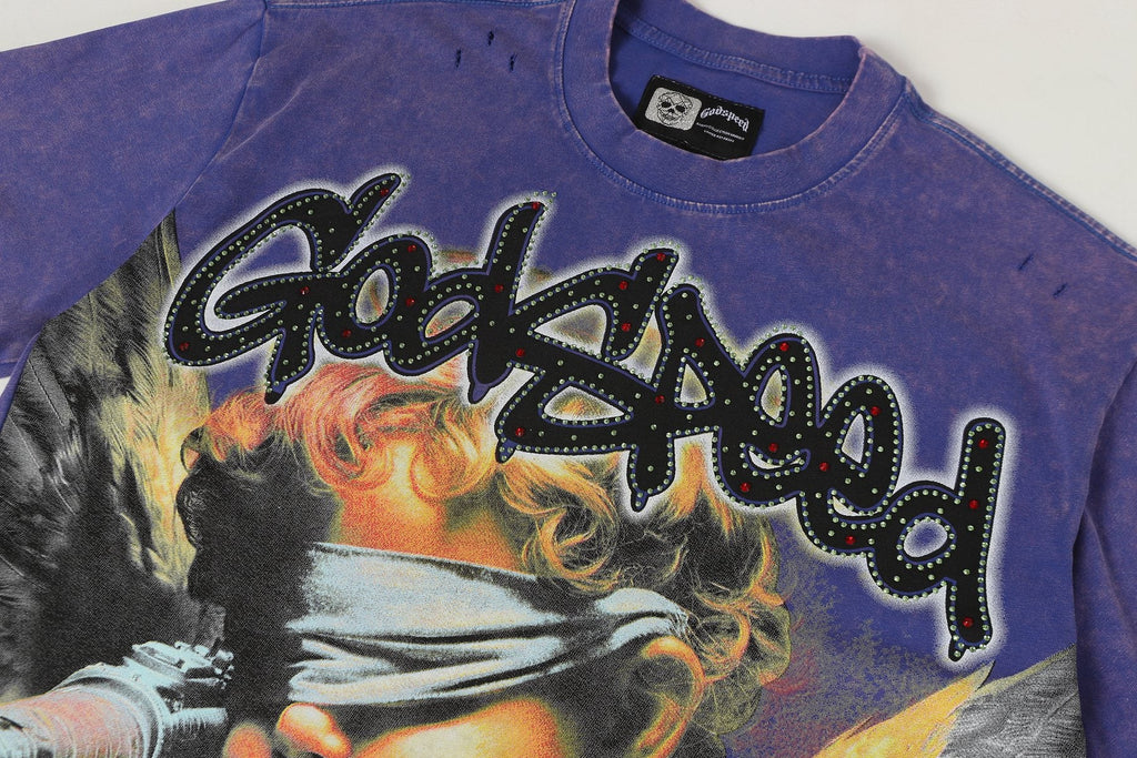 Godspeed Manifested Dreams Angel Graphic T-Shirt — detail