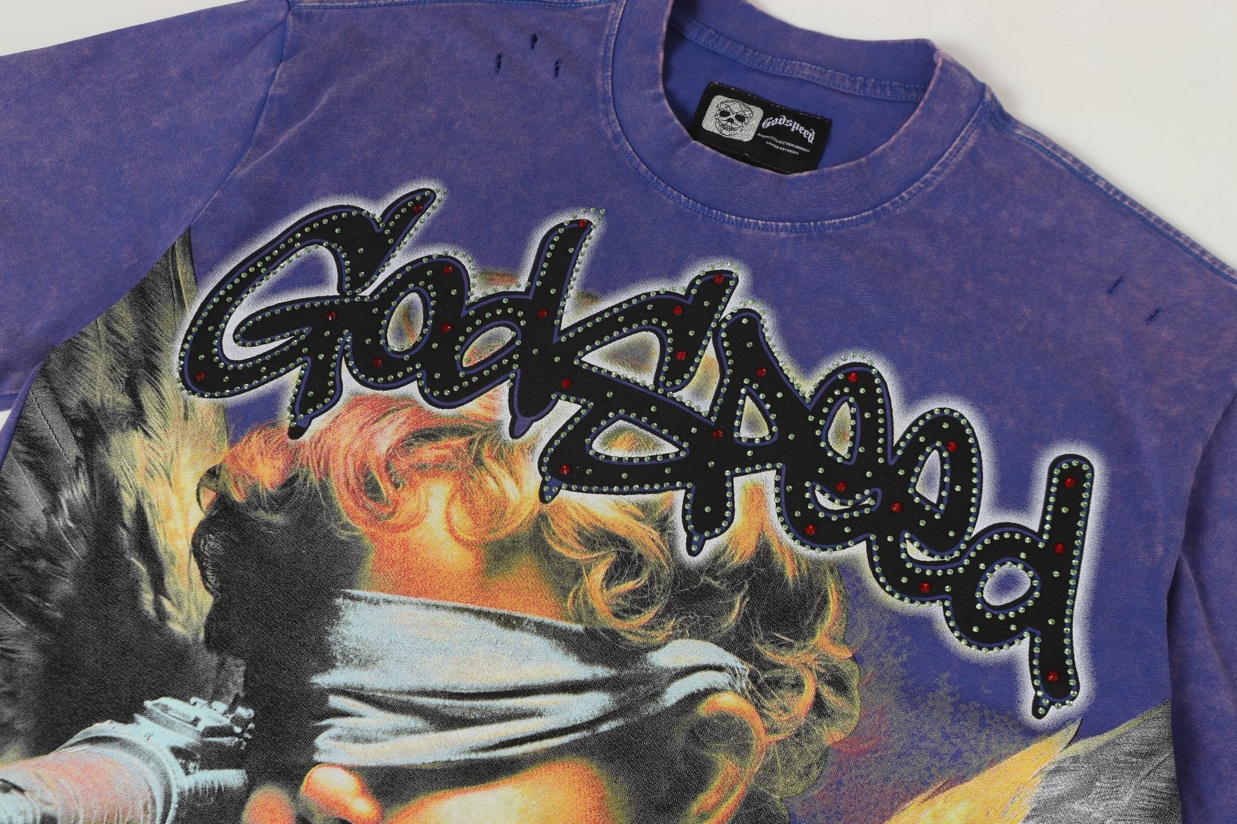 Godspeed Manifested Dreams Angel Graphic T-Shirt — detail