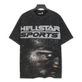 Hellstar Face & Flame Graphic T-Shirt — hero