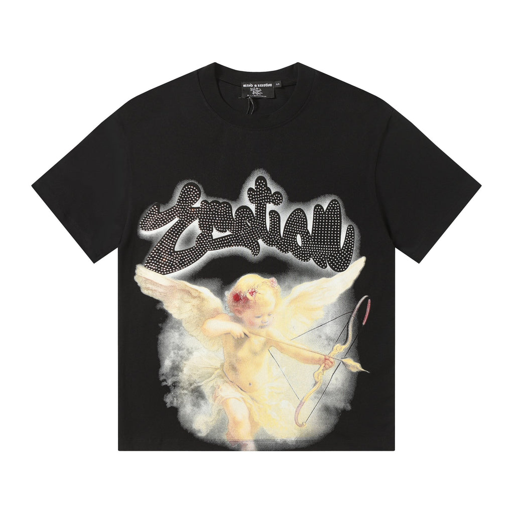 MIXED EMOTION Cherub Graphic T-Shirt — hero
