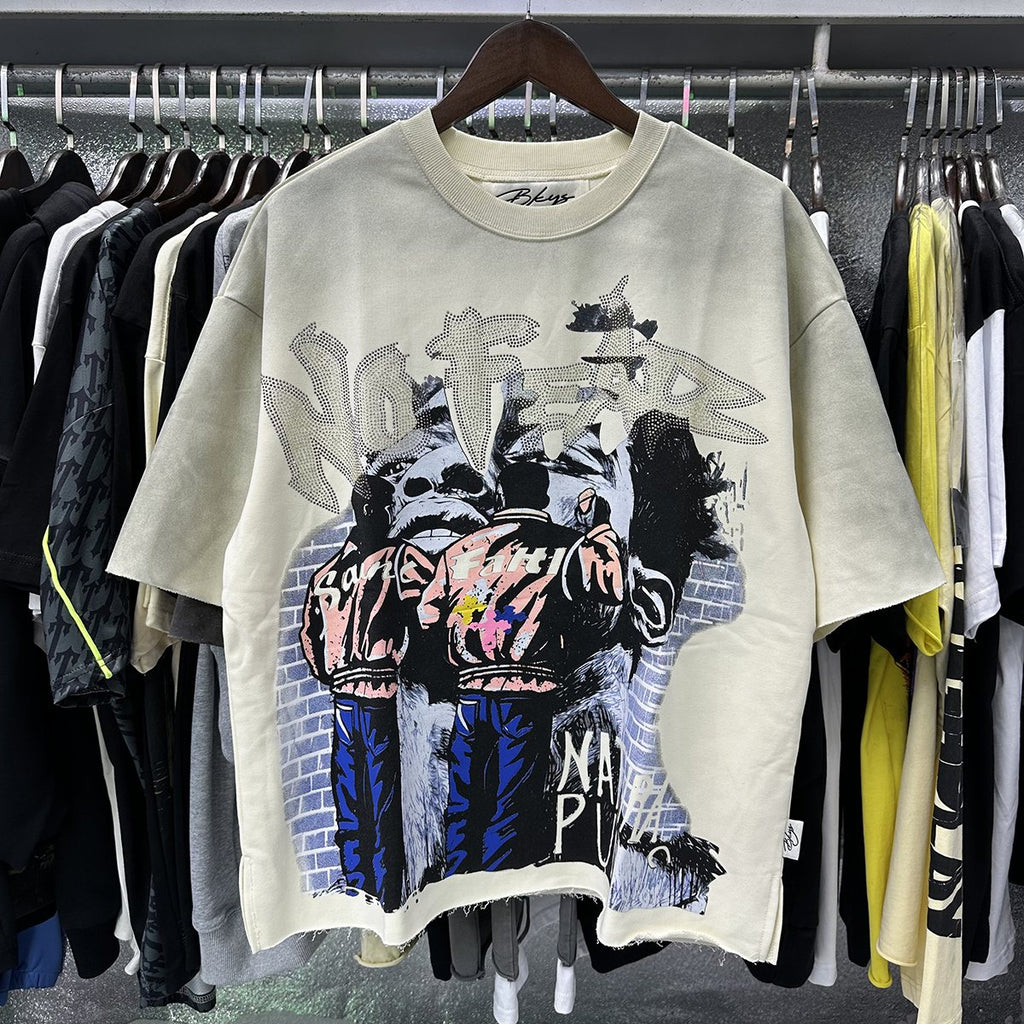 BKYS Revival Natural Punks Cropped Graphic T-Shirt — context