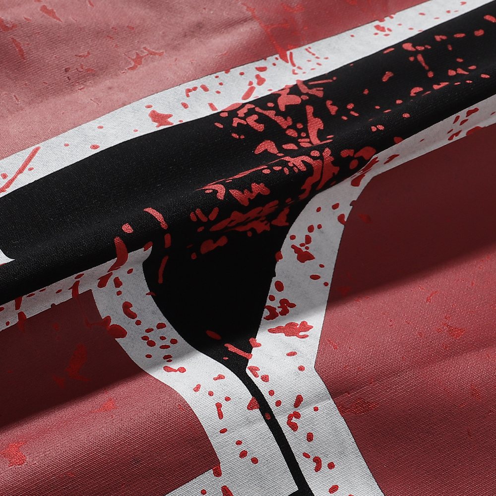 BKYS Revival Racing Skull Graphic Cropped T-Shirt — detail