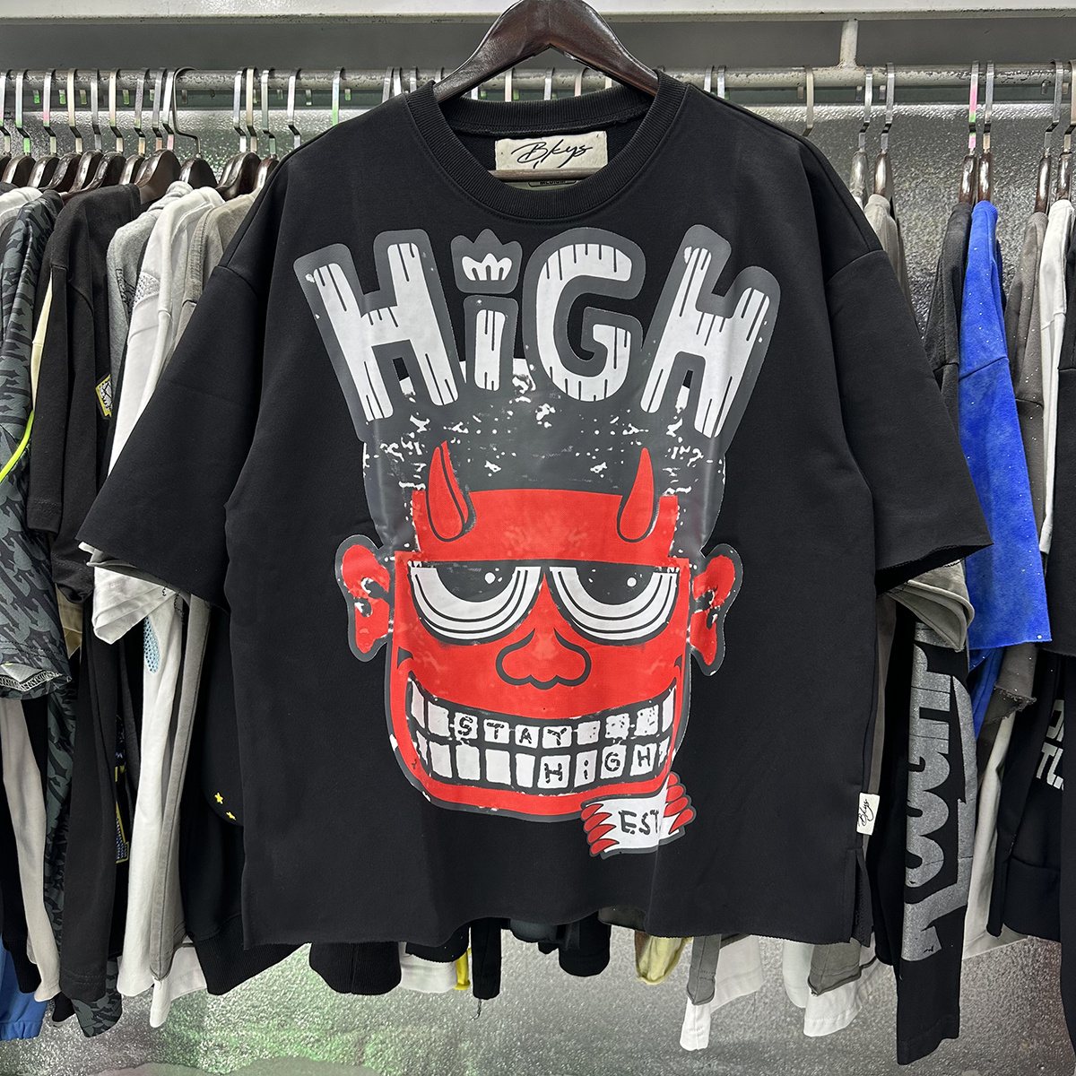 BKYS Revival Stay High Graphic T-Shirt — context