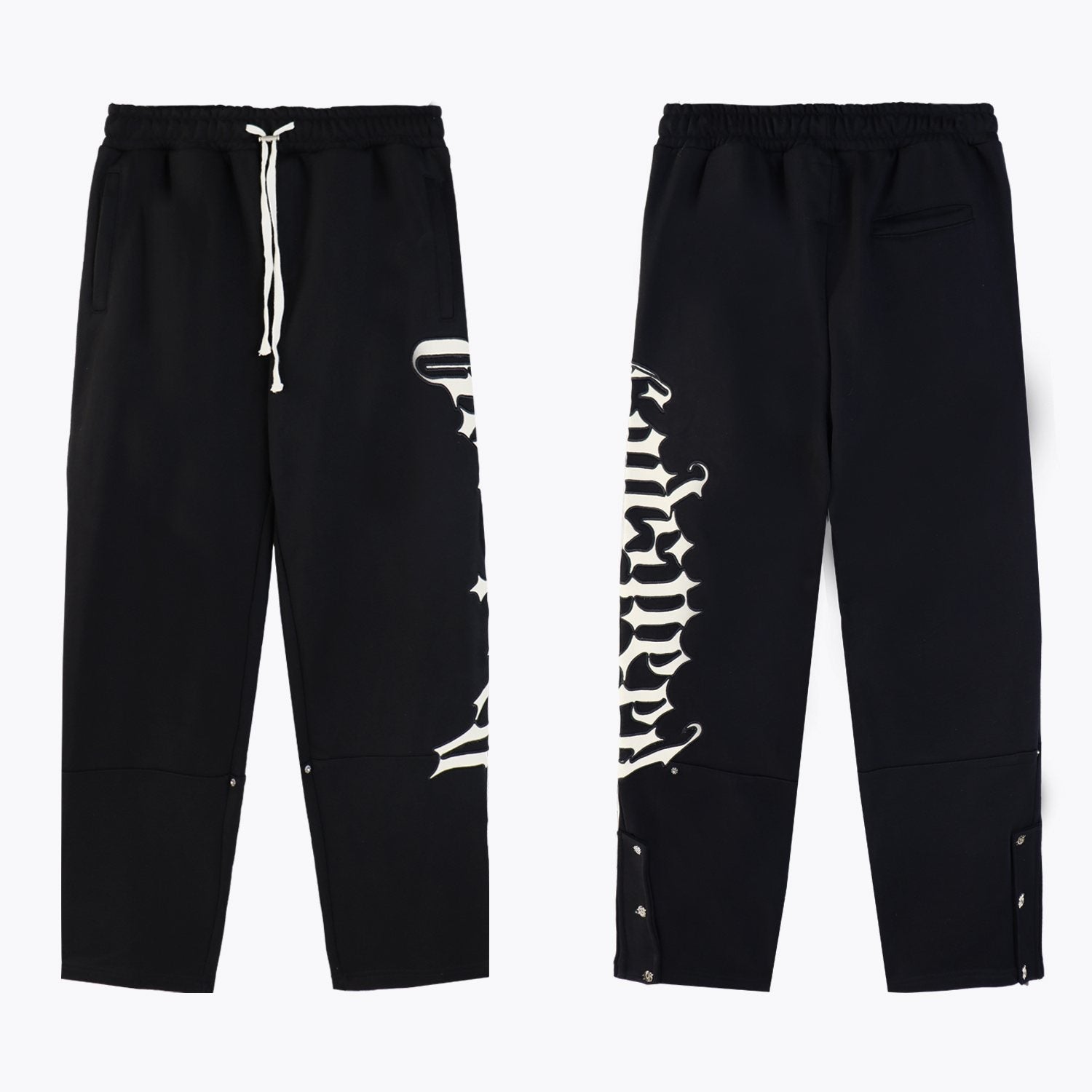 Godspeed Gothic Side Logo Sweatpants — front