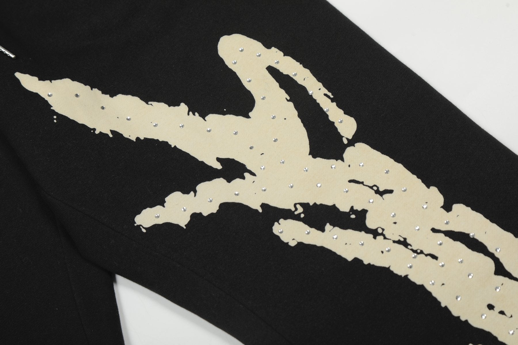 Sp5der Graphic Hoodie & Sweatpants Matching Set — detail