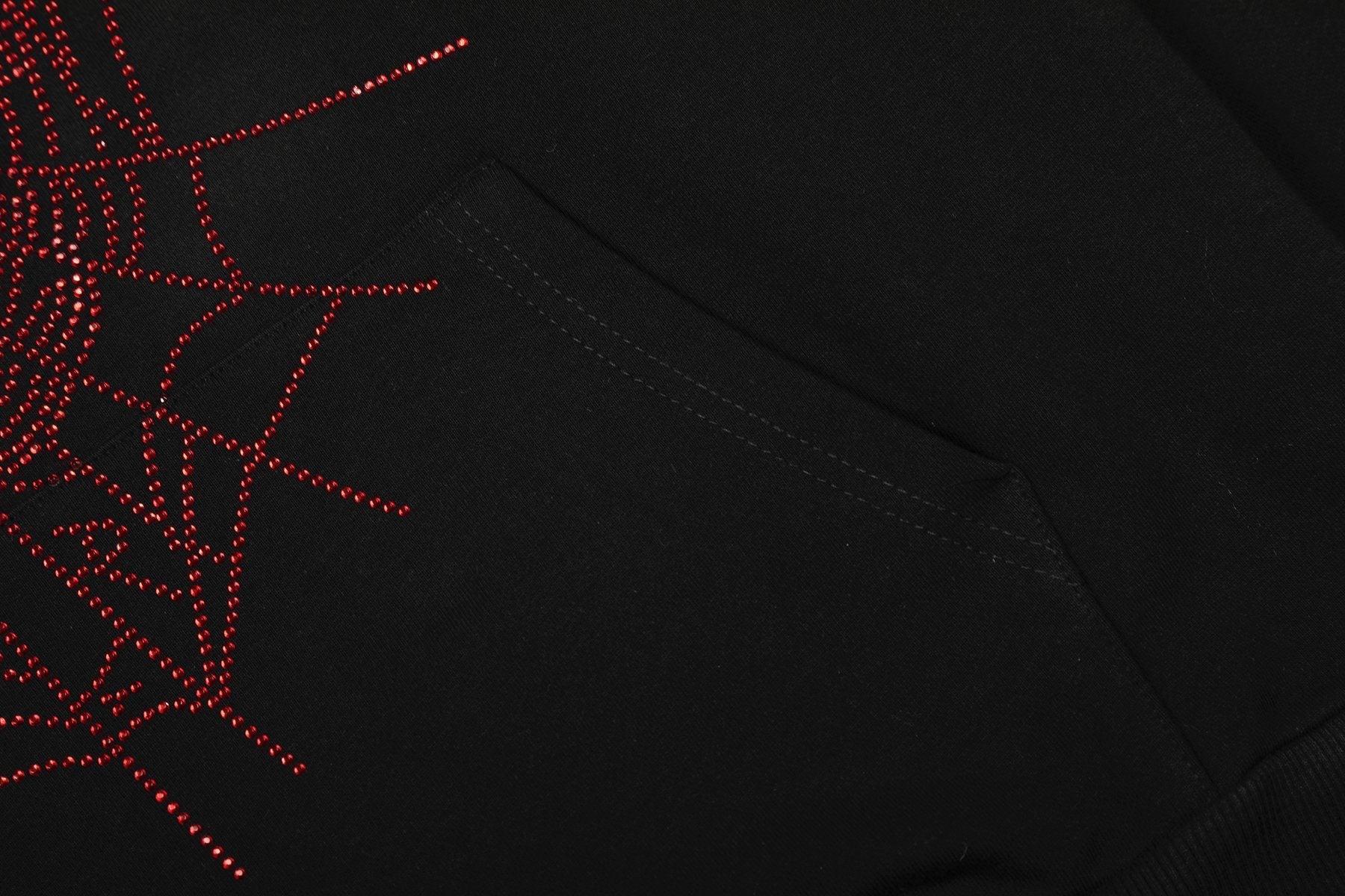 Sp5der Spider Web Graphic Hoodie & Sweatpants Set — detail