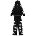 Sp5der Star Graphic Zip Hoodie & Pants Matching Set — hero