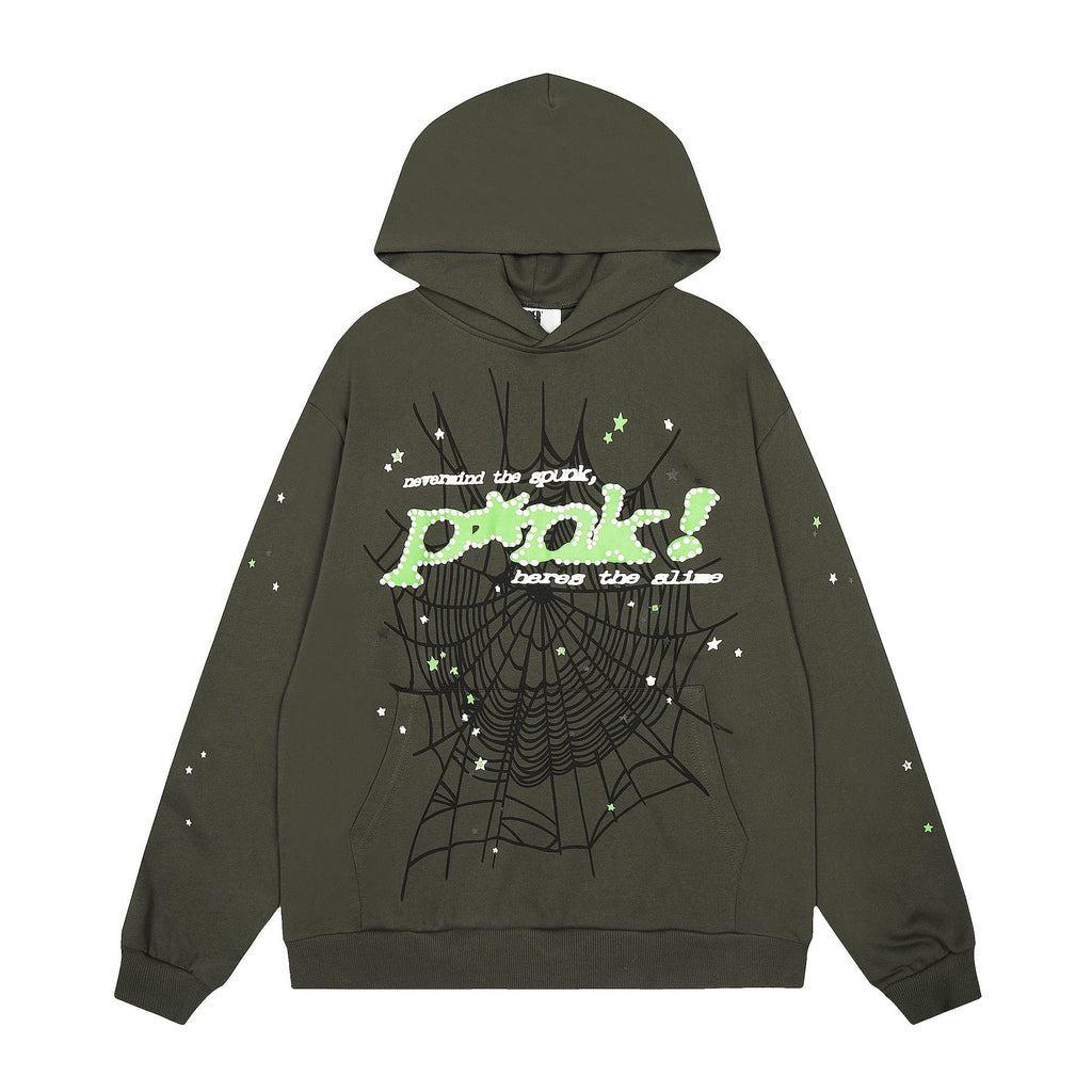 Sp5der Spiderweb Graphic Hoodie — hero