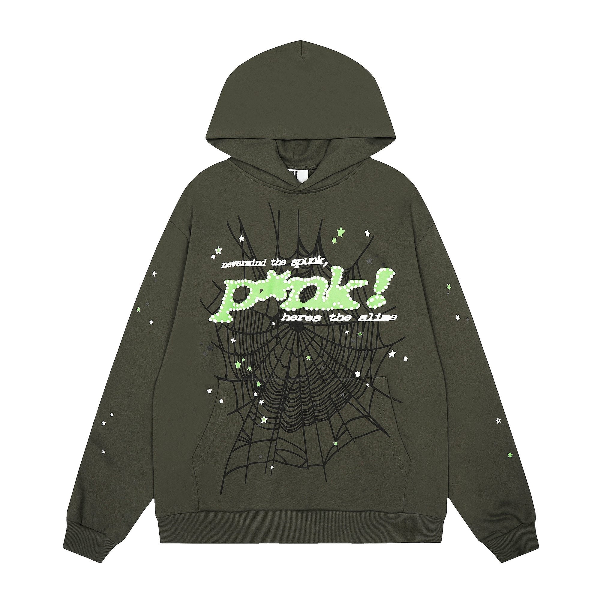 Sp5der Spiderweb Graphic Hoodie — hero