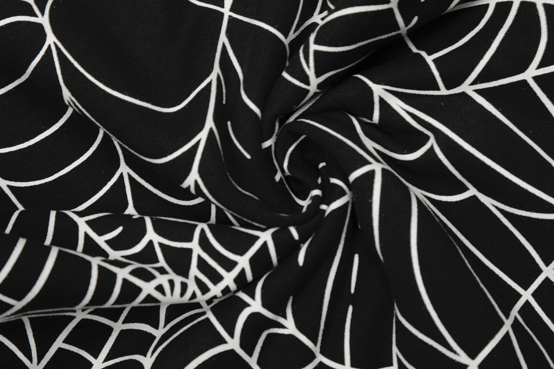 Sp5der Spider-Web Hoodie & Jogger Matching Set — fabric_closeup