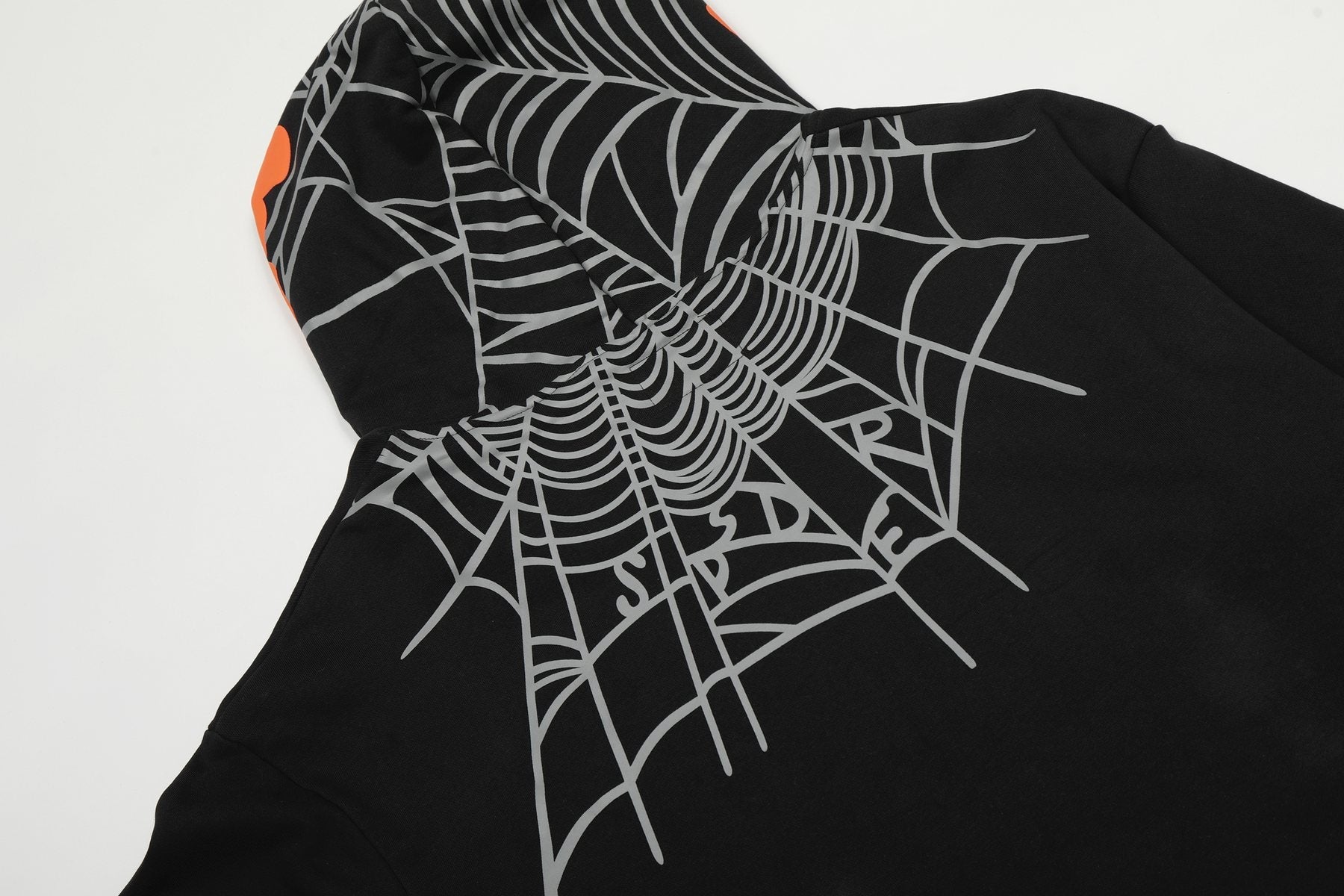 Sp5der Spiderweb Graphic Hoodie & Jogger Matching Set — detail