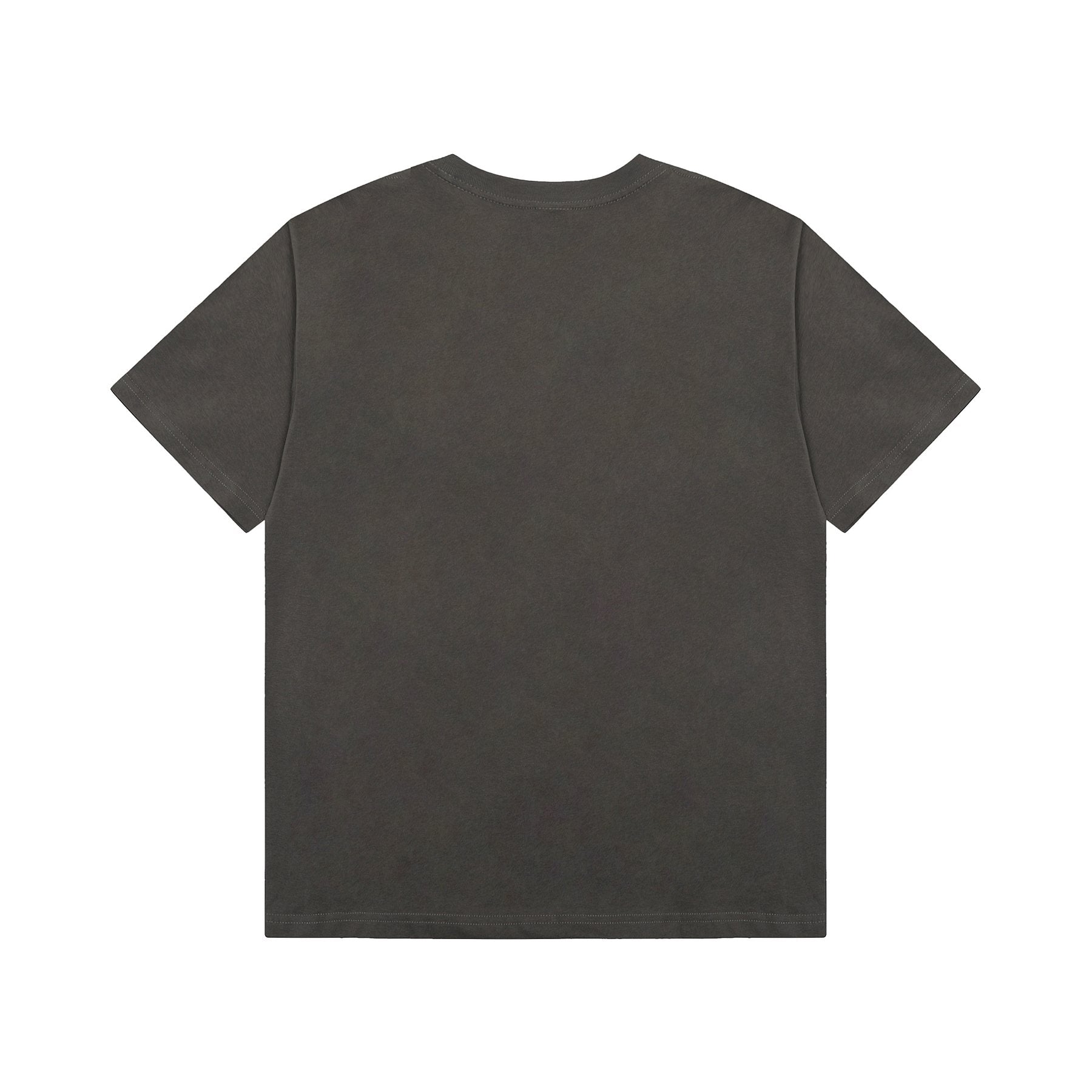Sp5der Charcoal Front Graphic T-Shirt — back