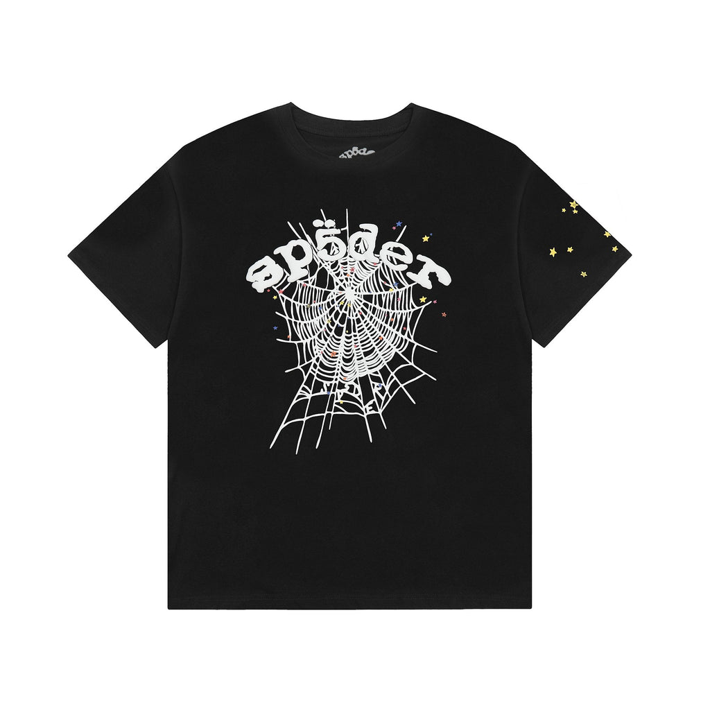Sp5der Spiderweb Graphic Short-Sleeve T-Shirt — hero