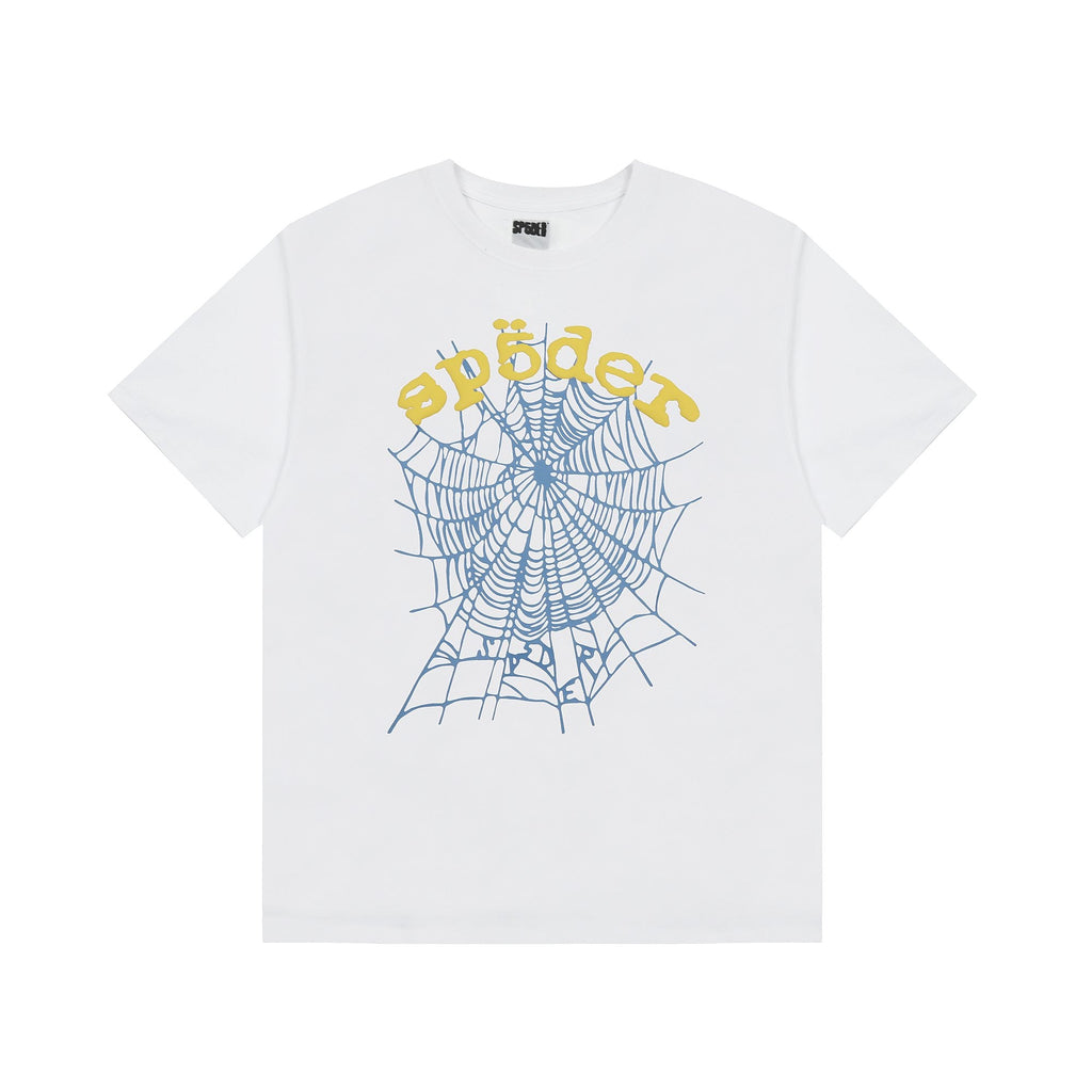 Sp5der Spiderweb Graphic Short-Sleeve T-Shirt — hero