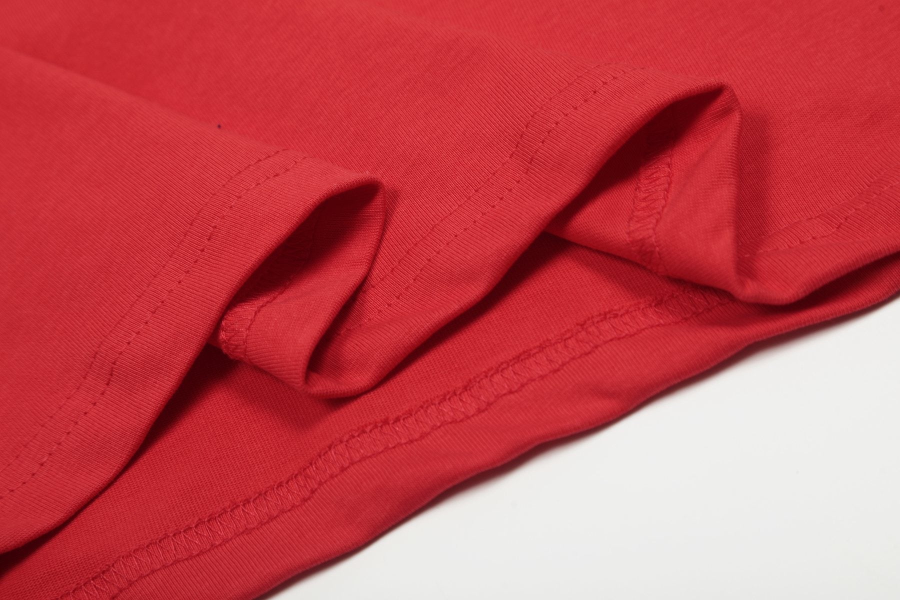 Sp5der Yellow Western Graphic Red T-Shirt — detail