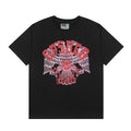 Sp5der Red/Pink Front Graphic T-Shirt — hero