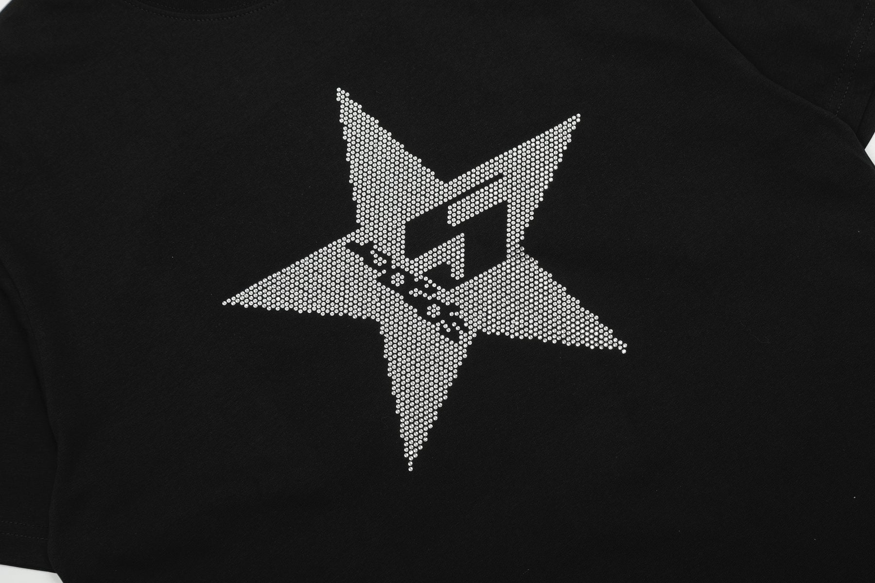 Sp5der Star Graphic T-Shirt — detail