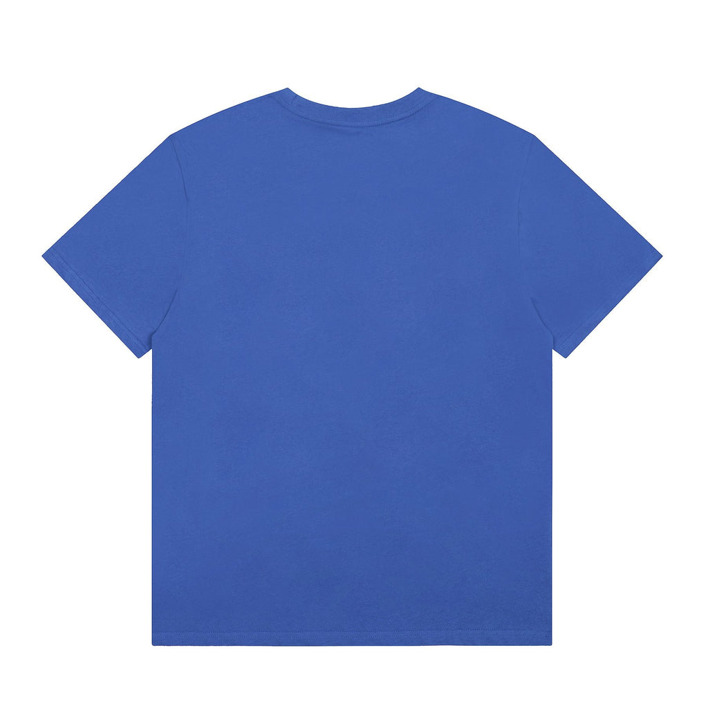 Sp5der Star Graphic T-Shirt in Blue — back