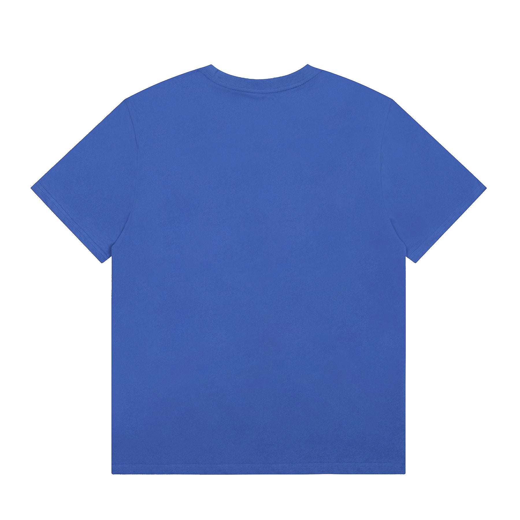 Sp5der Star Graphic T-Shirt in Blue — back