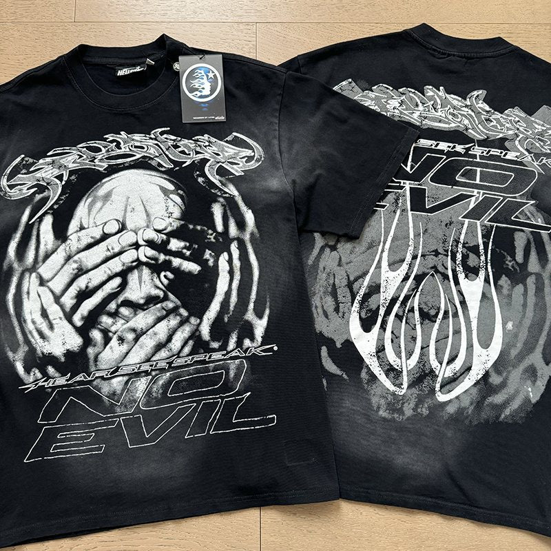 Hellstar No Evil Graphic T-Shirt — context