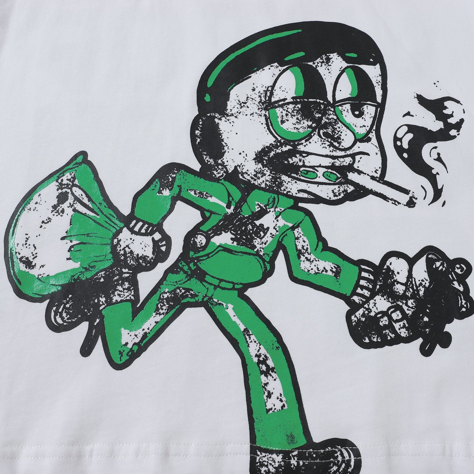THAT'S A AWFUL LOT OF COUGH SYRUP Graphic Short-Sleeve T-Shirt — detail
