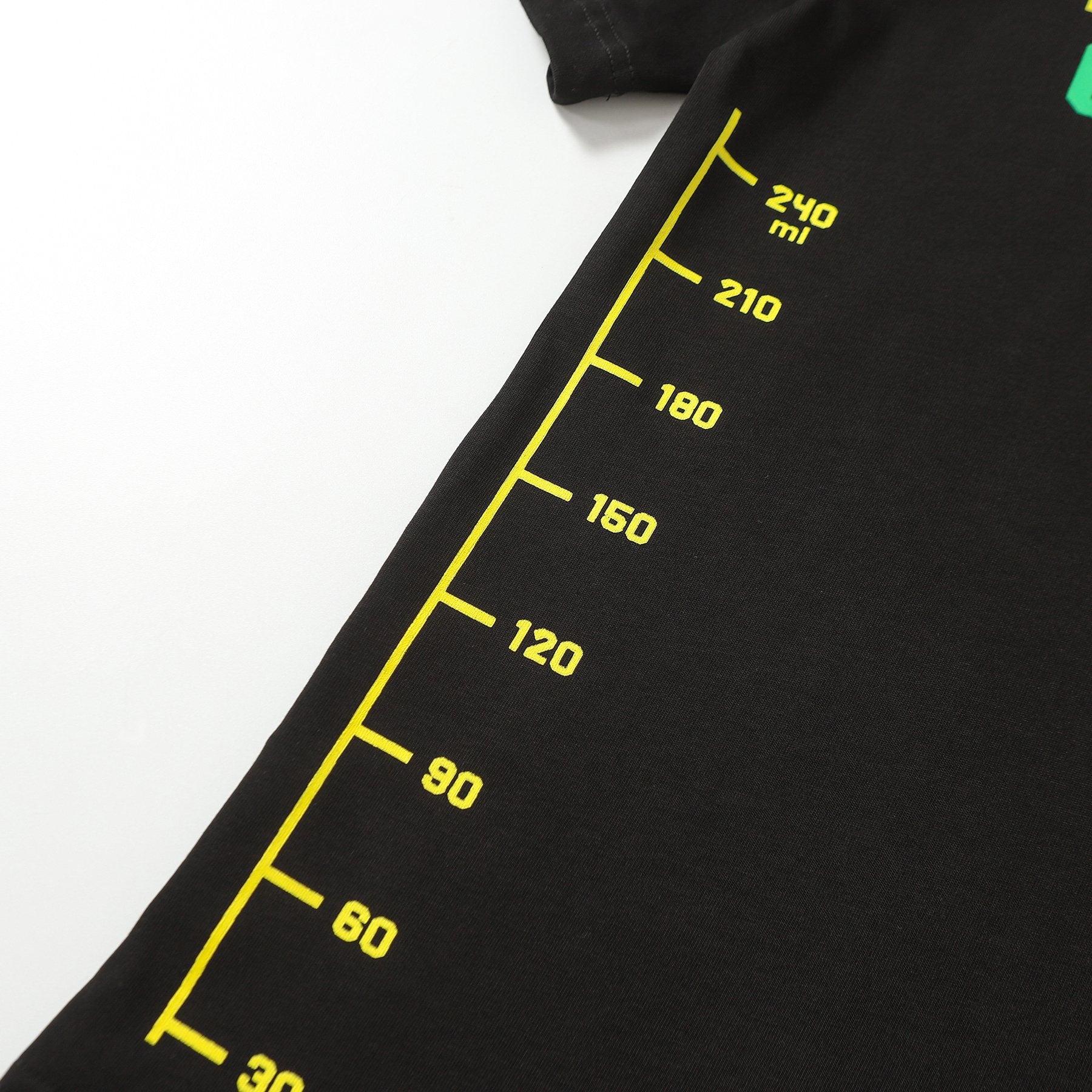 THAT'S A AWFUL LOT OF COUGH SYRUP Bottle Graphic T-Shirt — detail