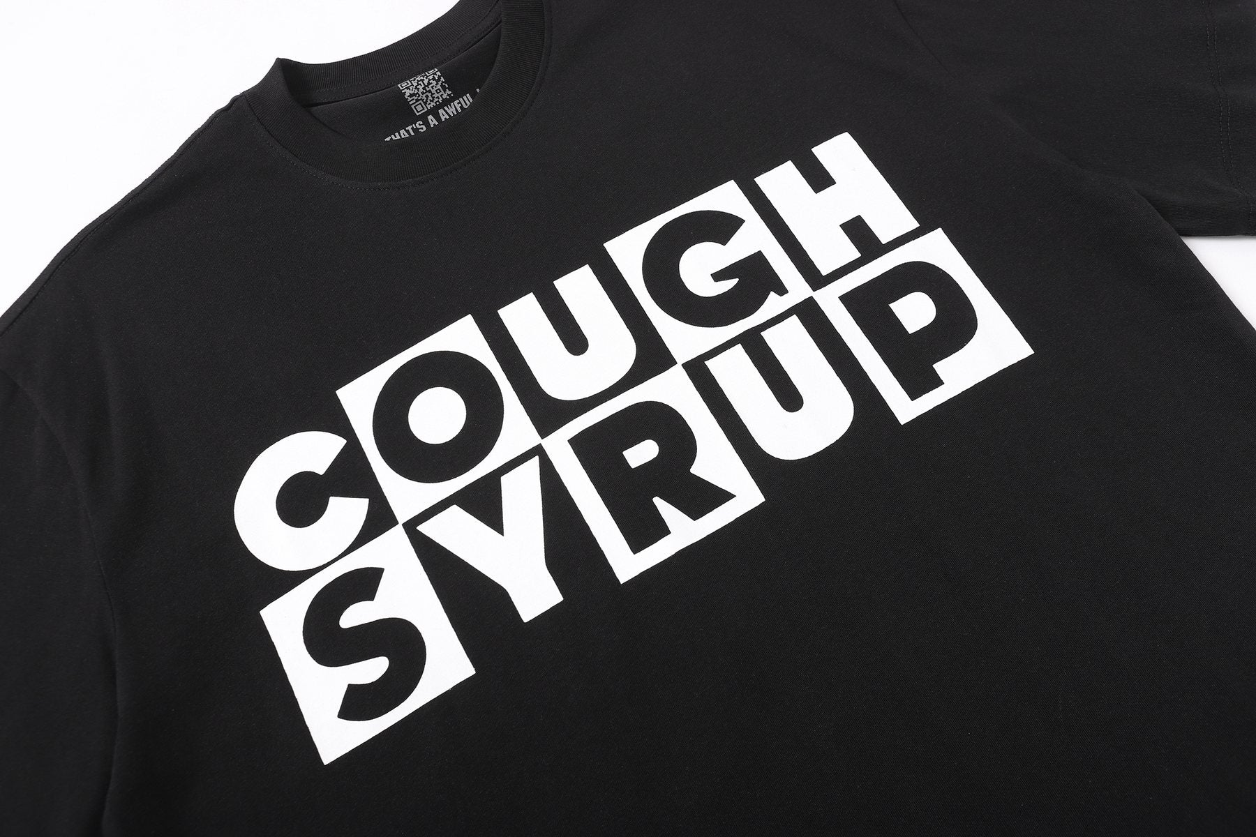 THAT'S A AWFUL LOT OF COUGH SYRUP Front & Back Graphic T-Shirt — detail