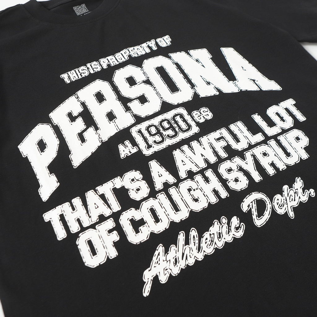 THAT'S A AWFUL LOT OF COUGH SYRUP Graphic Short-Sleeve T-Shirt — detail
