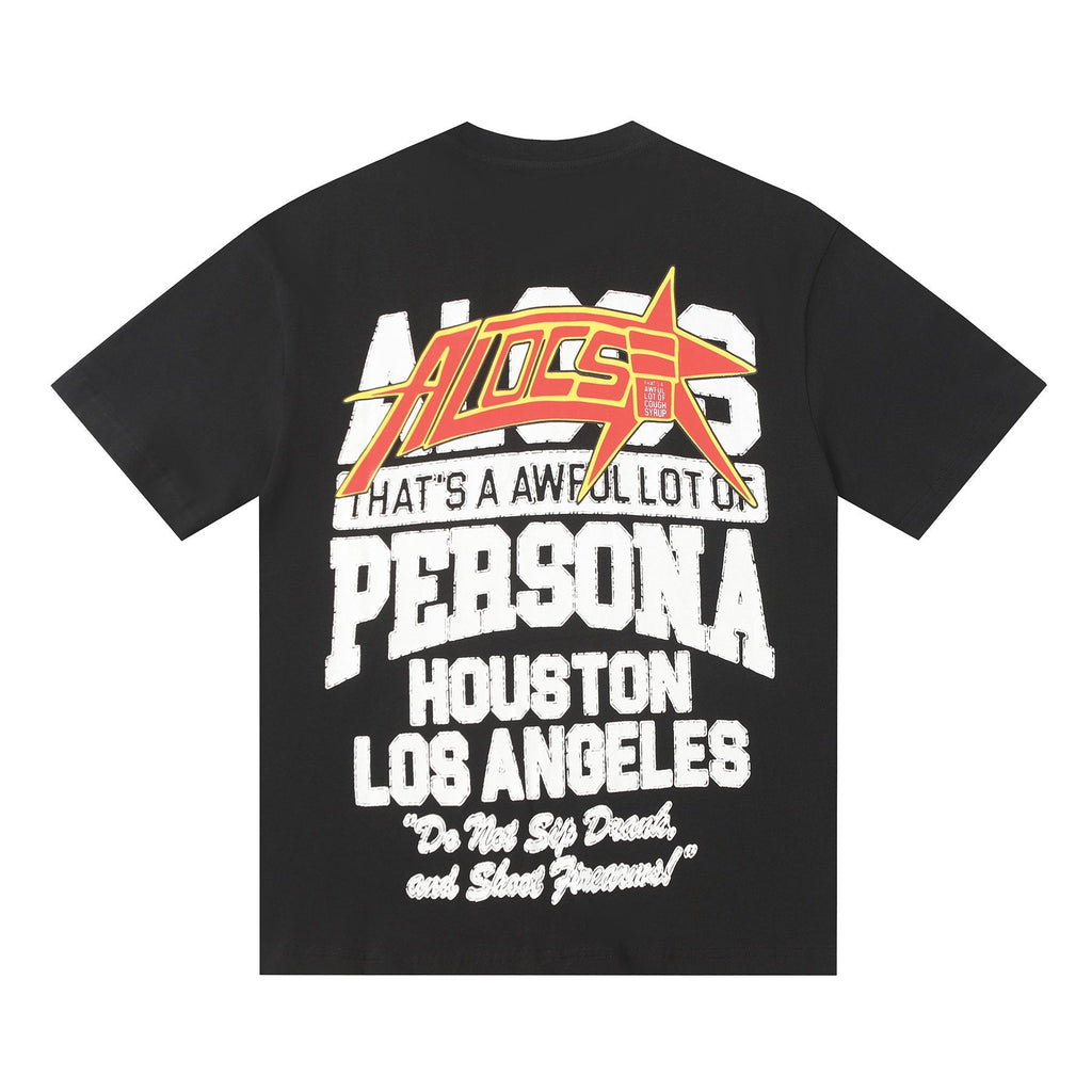 THAT'S A AWFUL LOT OF COUGH SYRUP Graphic Short-Sleeve T-Shirt — back